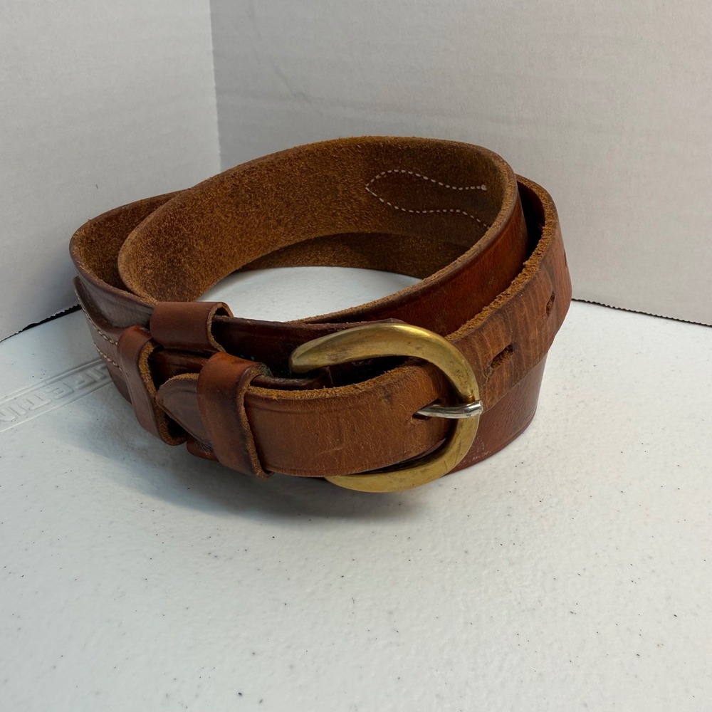 Bianchi B4 Ranger Belt Size 36 Solid Brass Buckle